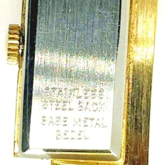 Vintage Wittnauer Geneve Mother Of Pearl Gold Plated Women\'s Bangle Watch Swiss main image 8